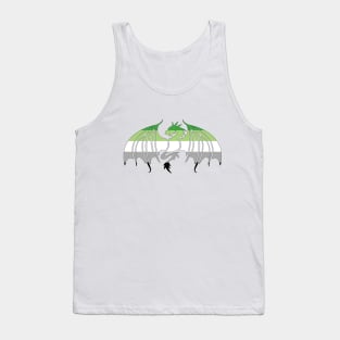 Aromantic Pride Dragon Tank Top